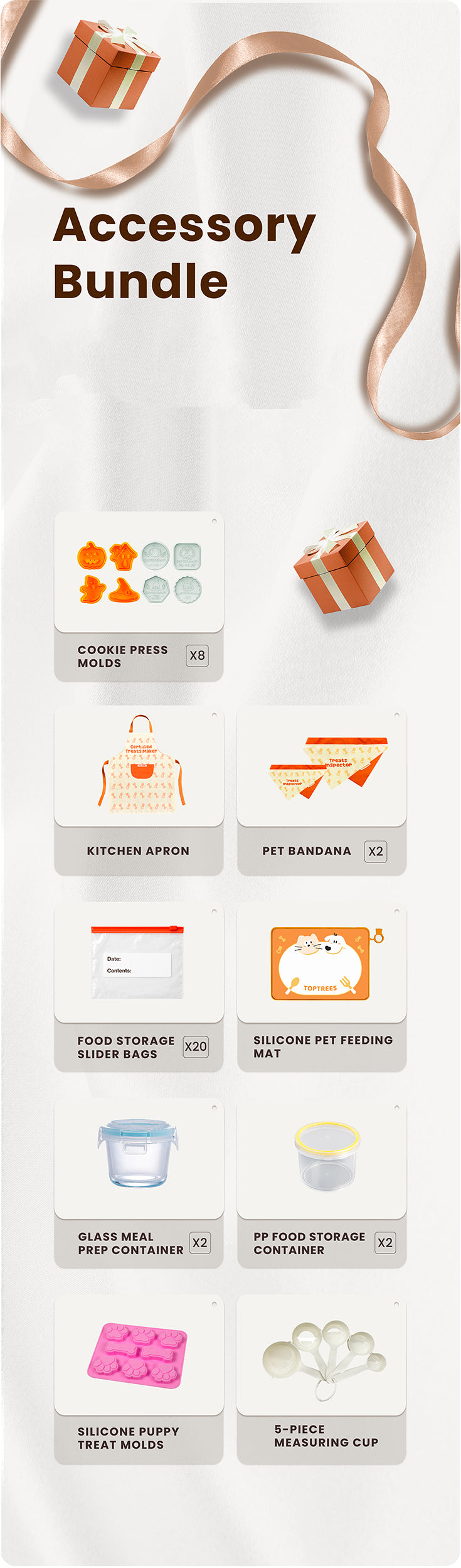 Pet Treats Maker Gift Set – 10 Types of Homemade Fresh Treats & Foods for 5 Pet Types, 5.5-Qt Quick 7-in-1 Cooking Machine with Easy One-Touch Panel,100+ DIY Recipes,Wet Cat Food,Dog Jerky