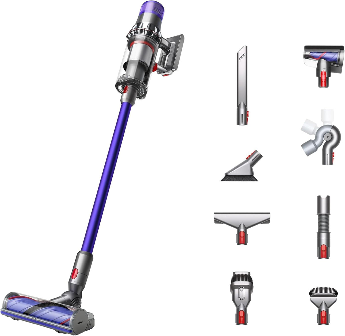 Dyson V11 Origin Cordless Vacuum, 185AW, 3 Power Modes, Up to 60 Minutes,² Deep Cleans Hard Floors and Carpets, Detangles pet Hair, Converts to Handheld
