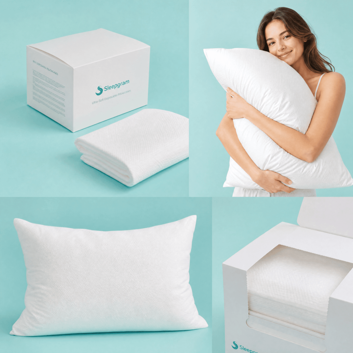 Ultra-Soft Disposable Pillowcases — 3 Box Bundle (30 Pillowcases)