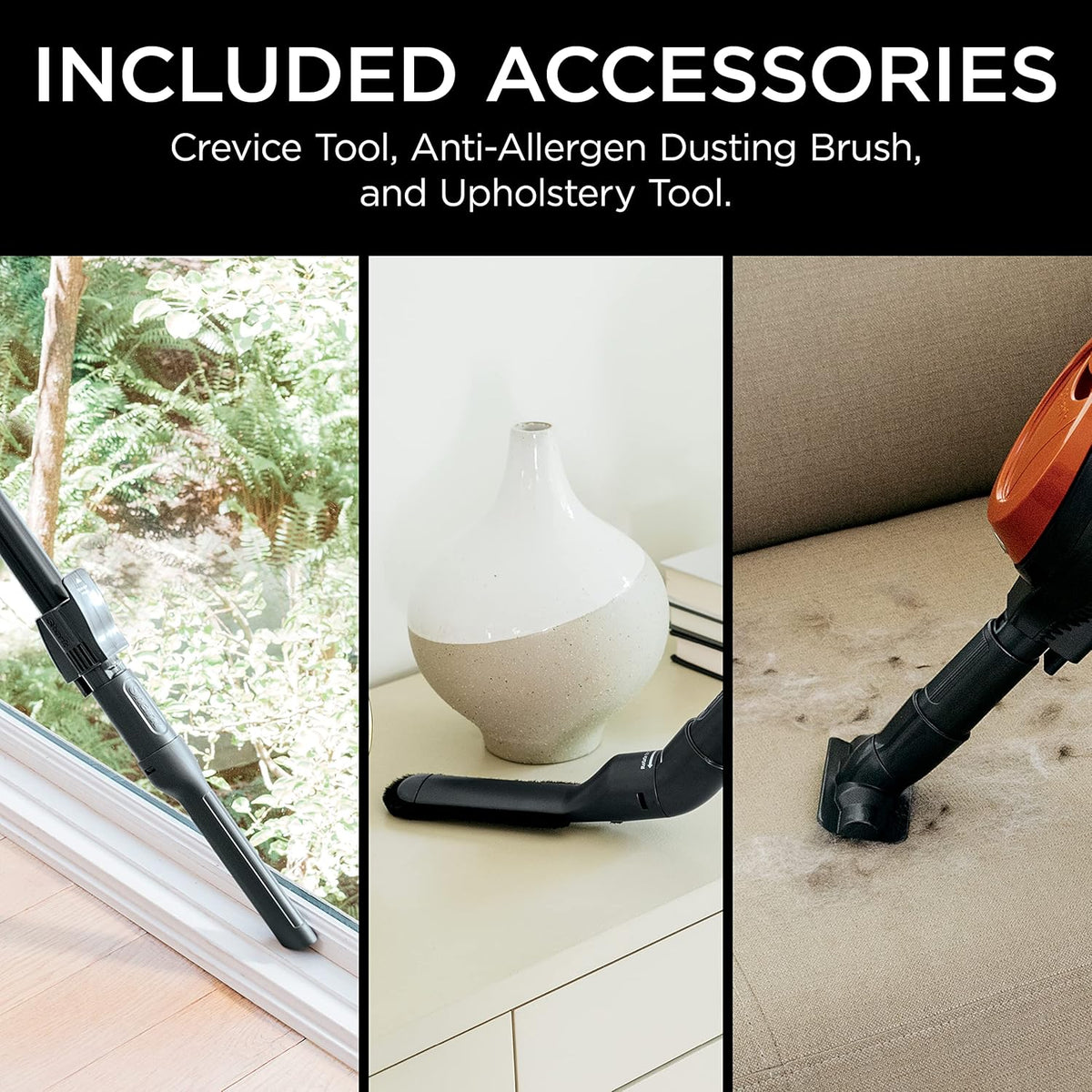Shark Rocket Ultra Light Corded Bagless Vacuum for Carpet and Hard Floor Cleaning with Swivel Steering (HV301), Gray/Orange